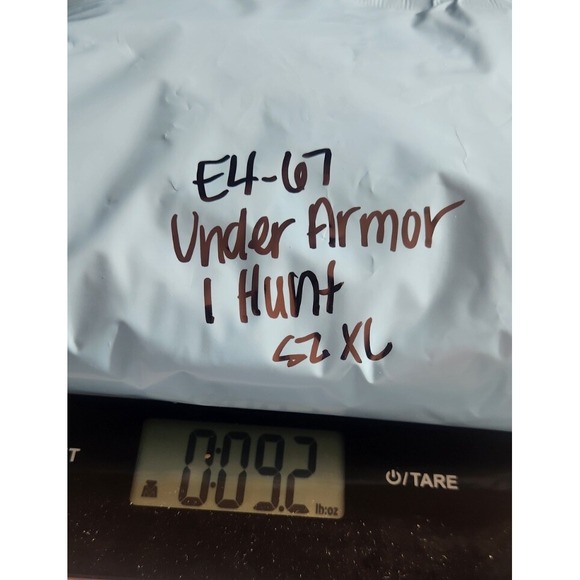 Under Armour‎ Mens I Hunt Long Sleeve Tee Size XL Navy Blue Casual Lounge - Picture 11 of 11